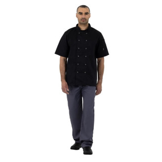 Whites Chefs Clothing Whites vegas koksbroek houtskool - Maat XXL