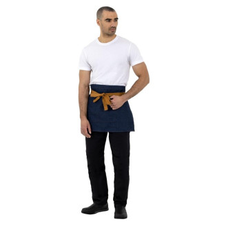 Whites Southside sloof blauw denim 43x70cm