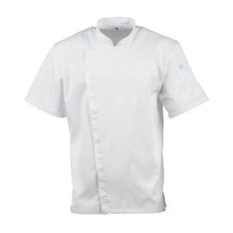 Chef Works Cannes koksjack met korte mouwen - Maat XL
