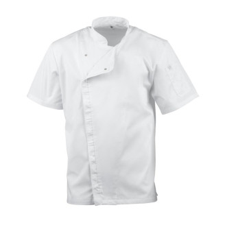 Chef Works Cannes koksjack met korte mouwen - Maat XL