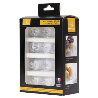 Thermohauser set van 12 verschillende spuitmondjes