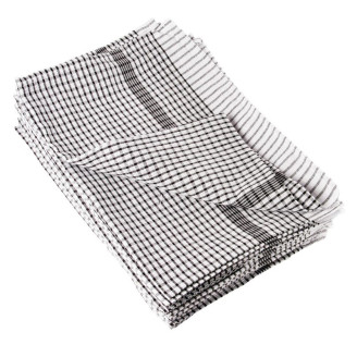 Vogue Wonderdry theedoeken zwart (10 stuks)