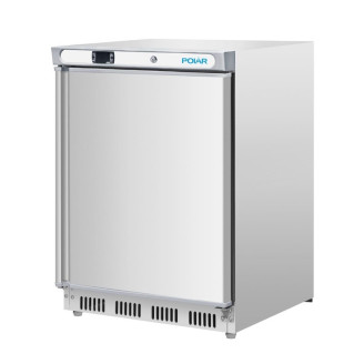 Polar onderbouw koelkast - RVS - 150 liter - CD080