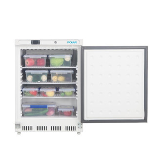 Polar onderbouw koelkast - RVS - 150 liter - CD080