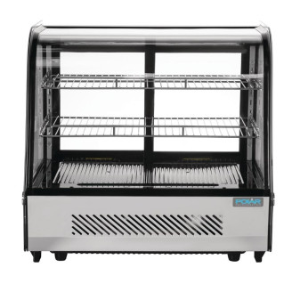 Polar G-Series Countertop Display koeling 120 liter Zwart