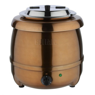 Buffalo soepketel koperkleurig 10 liter