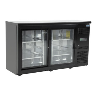 Polar U-serie bardisplay met 2 schuifdeuren