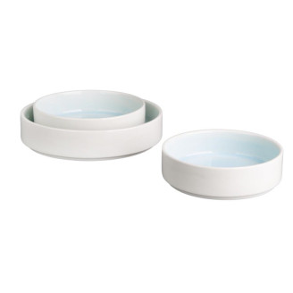 Olympia Fondant Kommen Aqua Blauw - 152mm (6 Stuks)