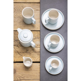 Olympia Fondant Schotels Aqua Blauw - 135mm (6 stuks)