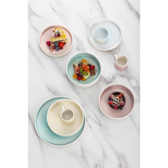 Olympia Fondant Kommen Lemon Geel - 215mm (4 Stuks)