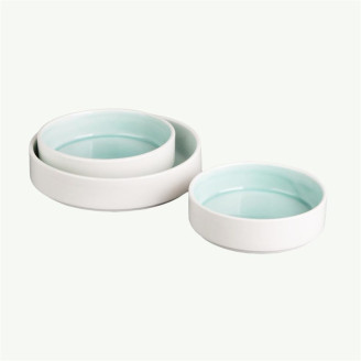 Olympia Fondant Kommen Mint Groen - 215mm (4 Stuks)