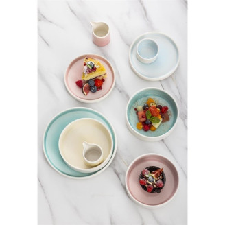 Olympia Fondant Kommen Lemon Geel - 215mm (4 Stuks)