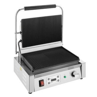 Buffalo Contactgrill Geribbelde Plaat