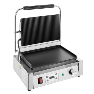 Buffalo Contact Grill Geribbeld & Vlakke Plaat