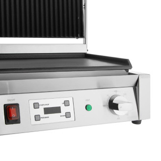 Buffalo Contact Grill Geribbeld & Vlakke Plaat