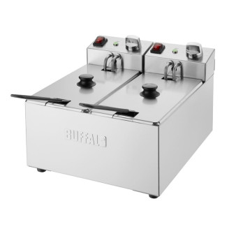 Buffalo Dubbel Tank Aanrecht Friteuse