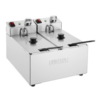 Buffalo Dubbel Tank Aanrecht Friteuse