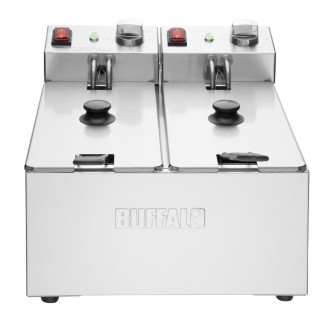 Buffalo Dubbel Tank Aanrecht Friteuse