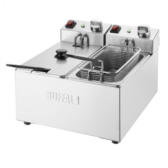 Buffalo Dubbel Tank Aanrecht Friteuse