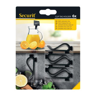Securit Clip taghouder (6 stuks)