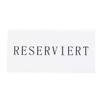 Securit Reserveringsbordje Duits - Reserviert (5 stuks)