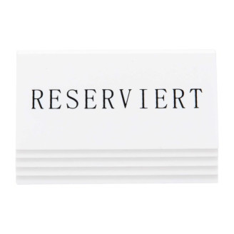Securit Reserveringsbordje Duits - Reserviert (5 stuks)
