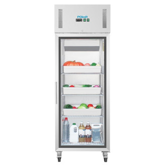 Polar koelkast met glazen deur - 600 liter - CW197