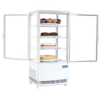 Polar display koelvitrine Wit - 86L - CX576