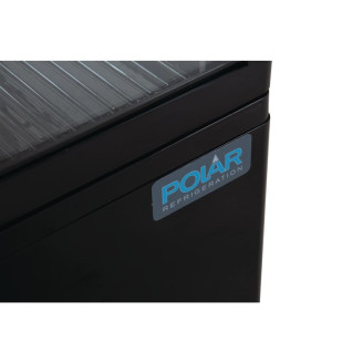 Polar C-Serie Zwarte Energiezuinige Toonbankkoelkast - 68L - CX577
