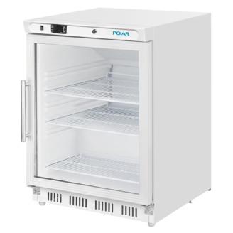 Polar C-Serie onderbouw vitrine koelkast 150L wit