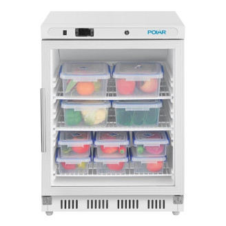 Polar C-Serie onderbouw vitrine koelkast 150L wit