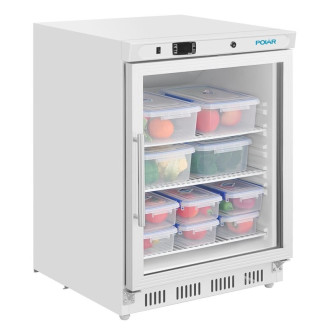 Polar C-Serie onderbouw vitrine koelkast 150L wit