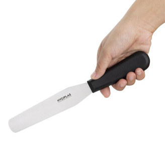 Hygiplas recht paletmes 150 mm zwart