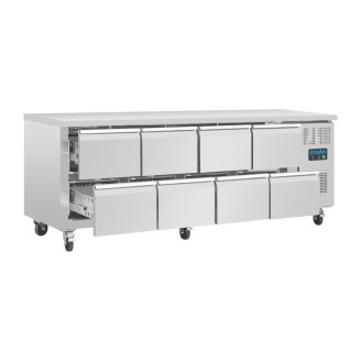 Polar U-series koelwerkbank - UA102 - 8 lades