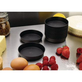 Matfer Bourgeat Exoglass Quichevormen 10cm (12 stuks)