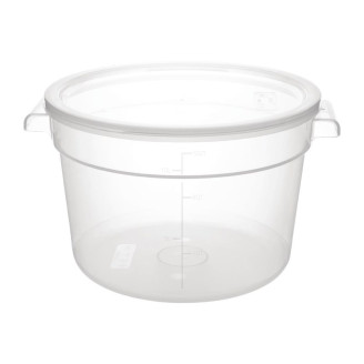 Vogue polypropyleen ronde vershoudbak 10L