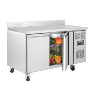 Polar RVS vrieswerkbank - 2 deuren - blokprofiel