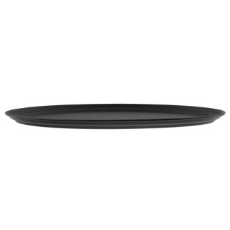 Cambro Camtread ovaal antislip glasvezel dienblad zwart 68,5x56cm