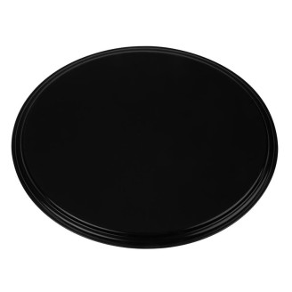 Cambro Camtread ovaal antislip glasvezel dienblad zwart 68,5x56cm