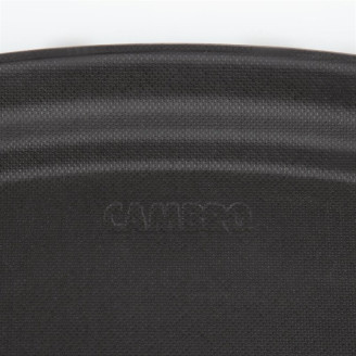 Cambro Camtread ovaal antislip glasvezel dienblad zwart 68,5x56cm