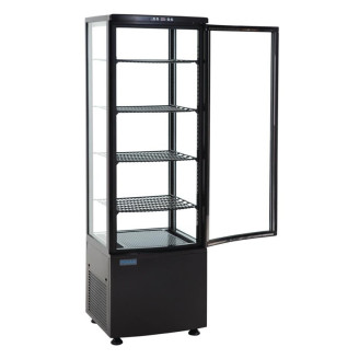 Polar display koelvitrine Zwart - 235 liter - DP289