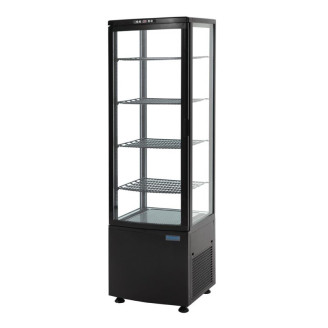 Polar display koelvitrine Zwart - 235 liter - DP289