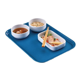 Cambro Epictread rechthoekig antislip glasvezel dienblad blauw 35x27cm
