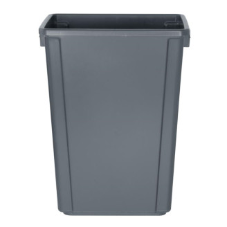 Jantex Smalle Afvalbak Grijs - 60L