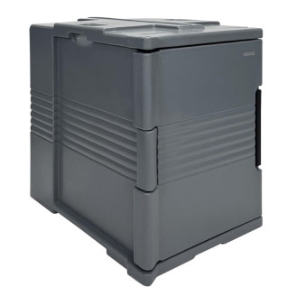 Vogue Thermo-Box 600 Voorlader Box Zwart - 465X610x630mm