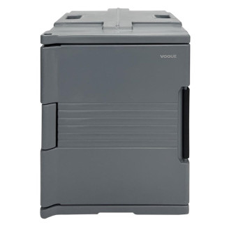 Vogue Thermo-Box 600 Voorlader Box Zwart - 465X610x630mm