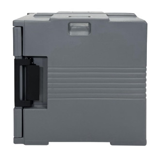 Vogue Thermo-Box 600 Voorlader Box Zwart - 465X610x630mm