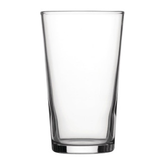 Utopia Geharde Conische Bierglazen 280ml Ce-Gemarkeerd (48 Stuks)