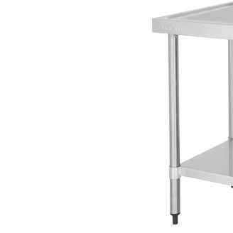 Vogue dubbele spoeltafel spoelbak links