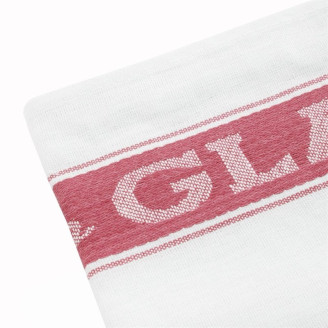 Vogue glasdoek rood